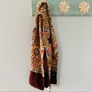 Oilily Multicolored Paisley Print Scarf
